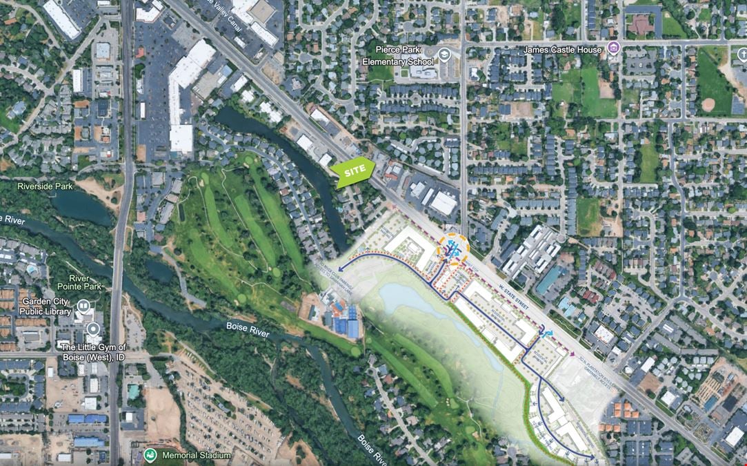 Retail/Industrial Building or Auto Lot
