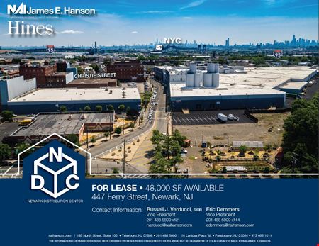 Commercial space for Rent at 447 Ferry St in Newark