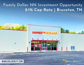 Family Dollar NN Investment Opportunity | 8.1% Cap Rate | Bruceton, TN