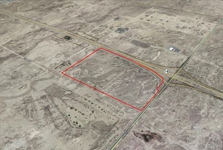 VacantLand space for Sale at Northwest Corner of Highway 14 & Ave A in Rosamond
