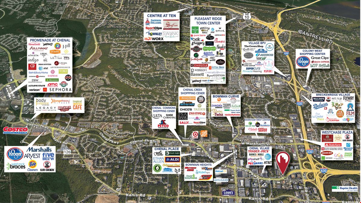Former Bank Branch for Sale in West Little Rock
