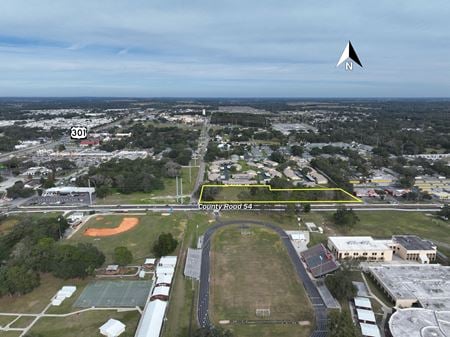 VacantLand space for Sale at Eiland Blvd (CR 54) and Dairy Road, (north east corner) in Zephyrhills