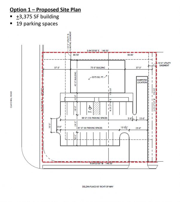 Corner Development Lot