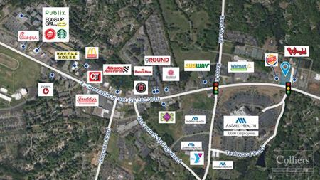 0.98 Acre Hard Corner at Signalized Intersection in Anderson, SC - Anderson