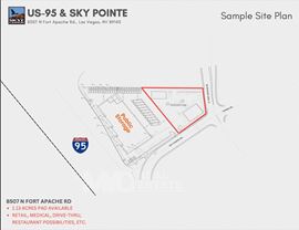US-95 / Sky Pointe Dr Retail Pad