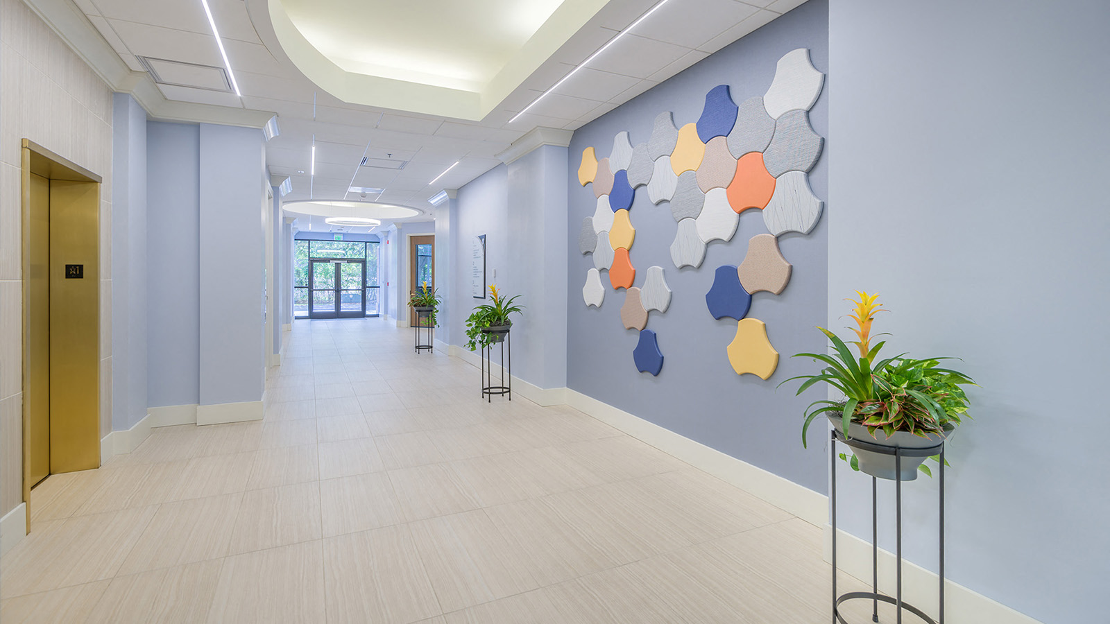 Interior Faber Place commercial building