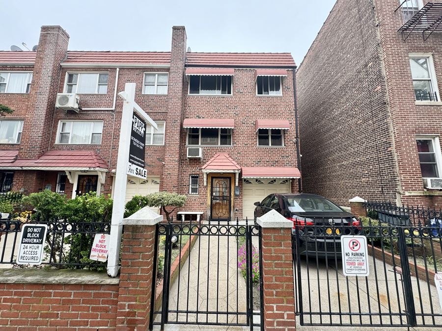 Two Family House with a walk in unit for sale in prime Astoria location