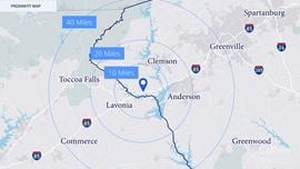 Unzoned Land for Sale with I-85 Frontage in Oconee County