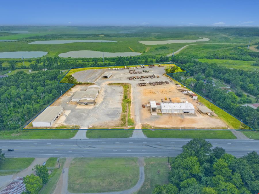 Office, Warehouses, and Wash-Bay on 19.2 Acres