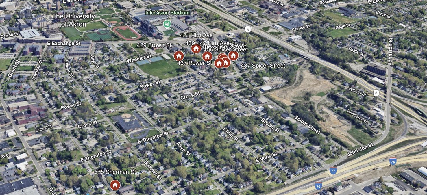 Value-Add Duplex & SFR Portfolio – Near University of Akron