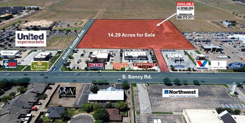 14.29 Acres at S. Soncy Road & Anton Kuster Avenue