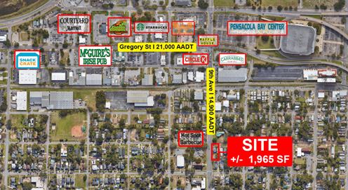 Freestanding Office Building near Downtown Pensacola