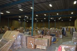 20,864 SF warehouse with dock high and drive-in loading doors for sublease