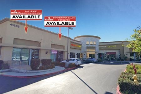 Retail space for Rent at 41653 Margarita Rd in Temecula