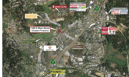 Prominent Commercial Corner Parcel at Key Intersection - Grass Valley