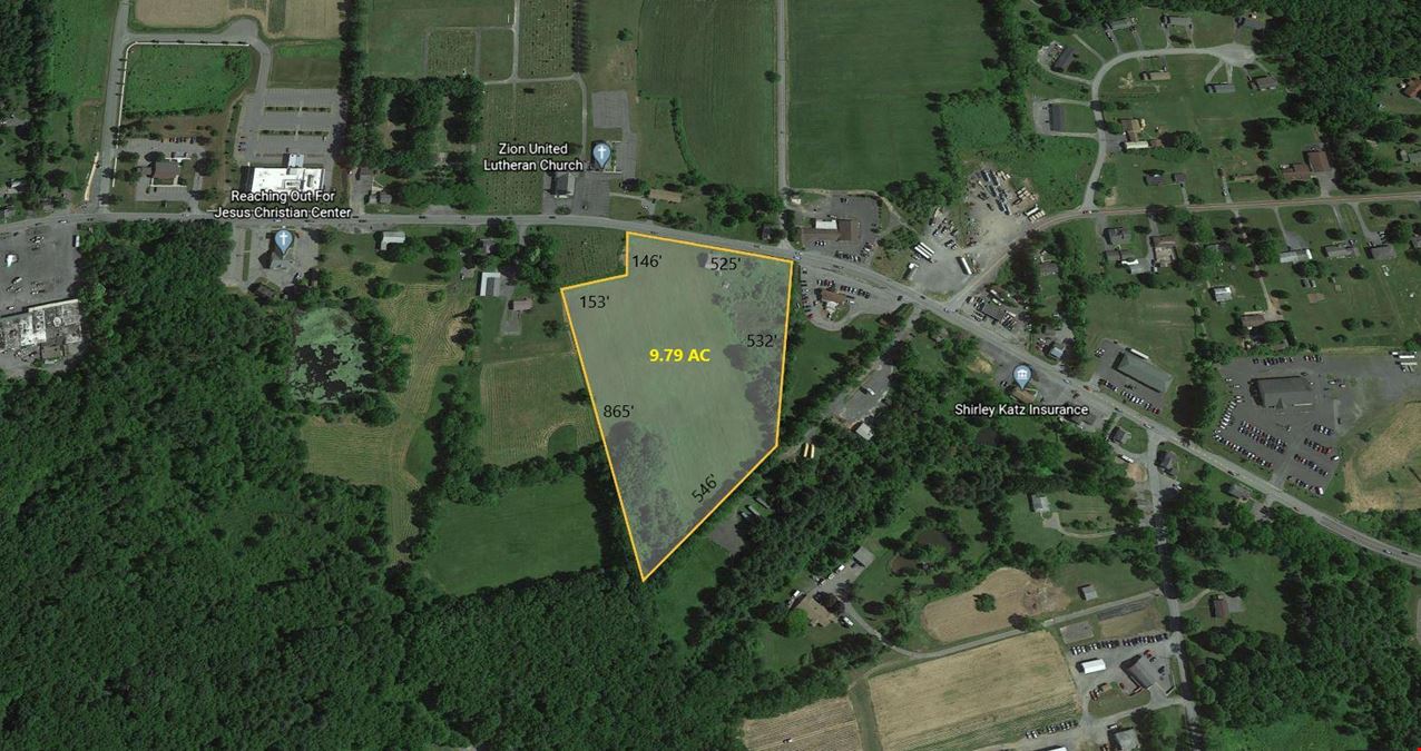 9.8+/- Acre Commercial Development Site