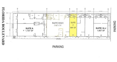 Photo of commercial space at 9230 Florida Blvd in Baton Rouge