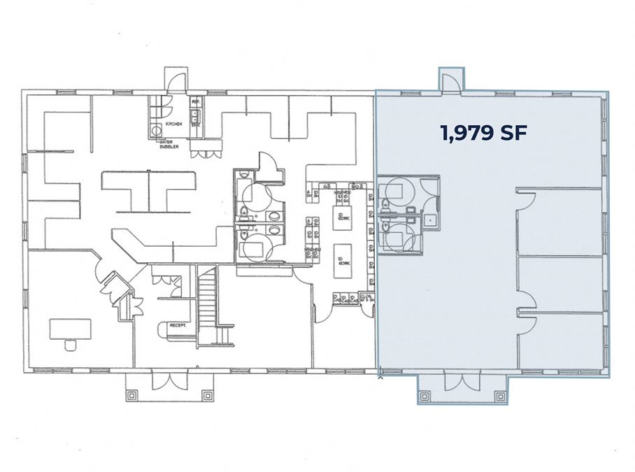 1,979 SF Office Condo