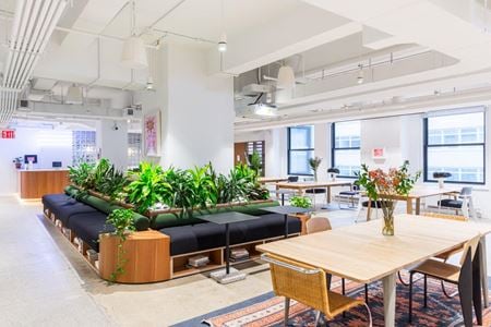 Shared and coworking spaces at 1450 Broadway in New York