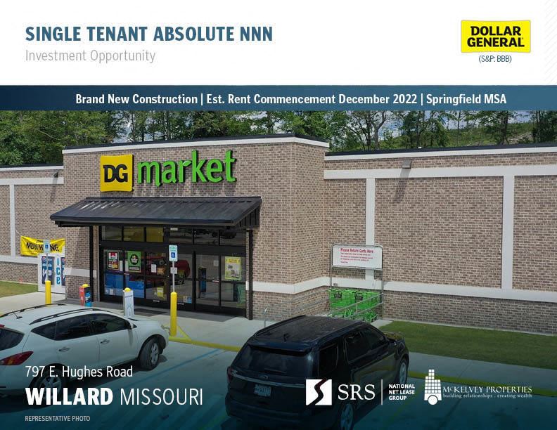 Willard, MO (Springfield MSA) Dollar General 797 E. Hughes Road, Willard, MO CommercialSearch