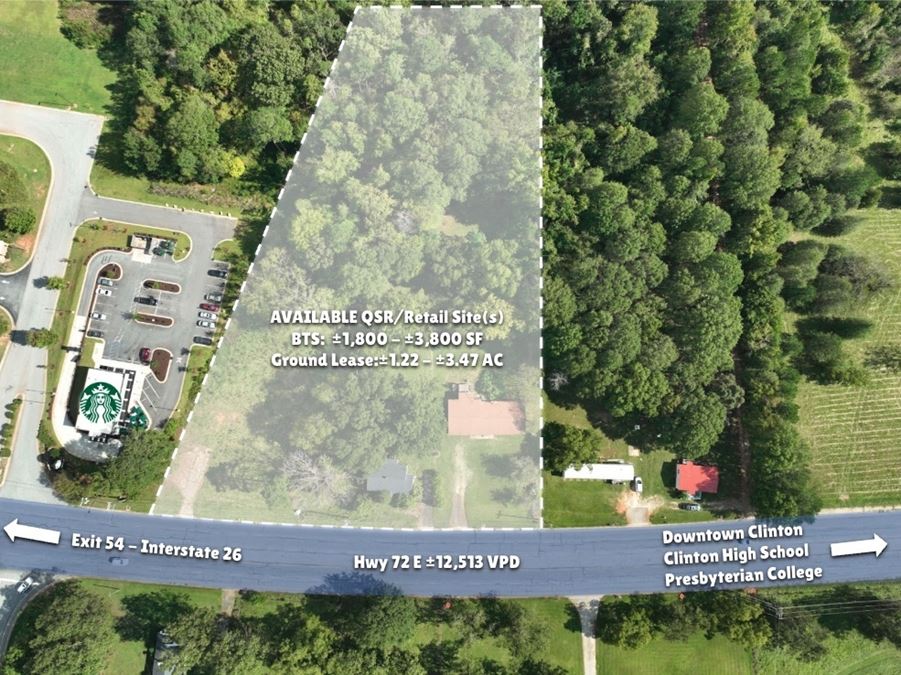Hwy 72 E - Clinton BTS/Ground Lease