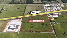 +/- 29.92 acre development tract for Sale