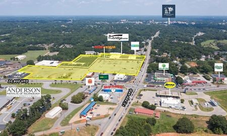 Retail space for Rent at 302 Pearman Dairy Rd in Anderson