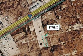 2.70 Acres for Storage or Development Near I-20