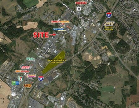 VacantLand space for Sale at 2655 S. Main St. in Harrisonburg