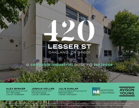 Industrial space for Rent at 414-420 Lesser Street in Oakland