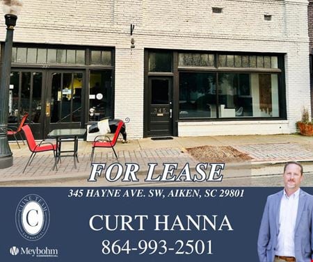 Retail space for Rent at 345 Hayne Ave SW in Aiken