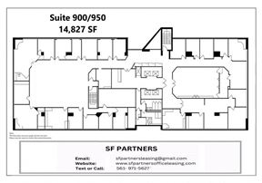 14,827 SF Suite 900/950 Professional and Medical Office Space