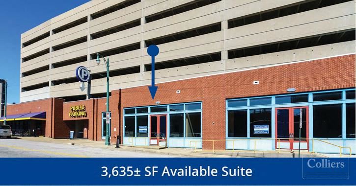 Two suites (4,485± & 3,635± SF) available in Downtown Memphis