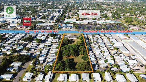 Prime Site with approx. 3 Acres w/ 45K Car Count