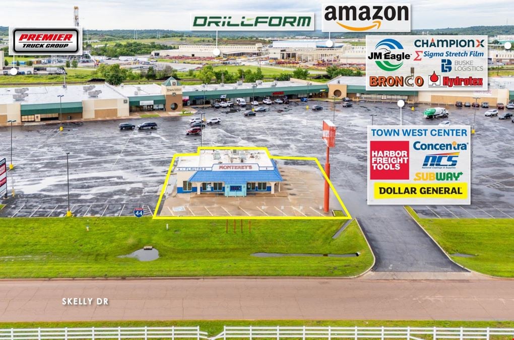 REIT Sale | Former Montereyâ€™s Tex Mex Restaurant | 48K VPD | Tulsa, OK
