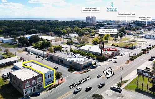 Office Space in Historic Downtown Gulfport
