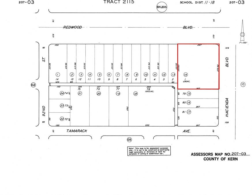 Retail Parcel Available in California City, CA