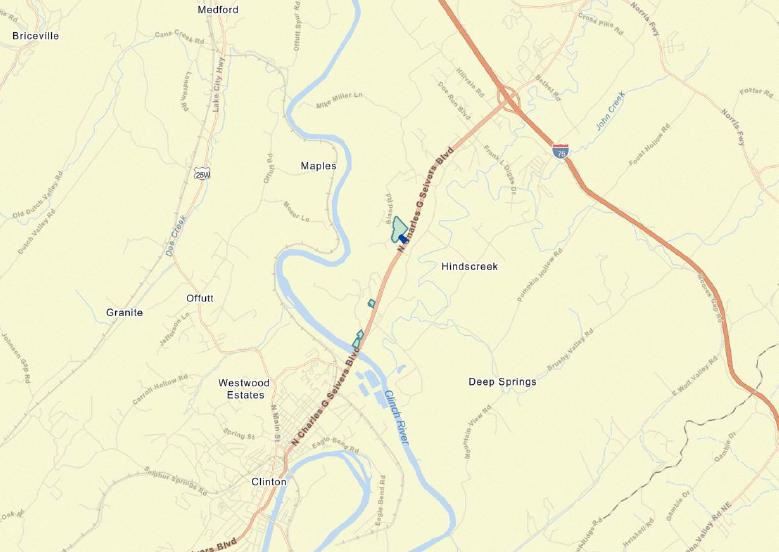 30+ Acres - 3 Development Sites off N Charles G Seivers Blvd Clinton, TN