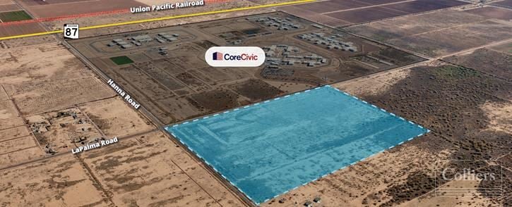 Commercially Zoned Vacant Land for Sale in Eloy