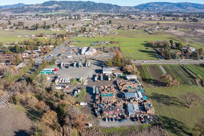 Trucking and Construction Yard
