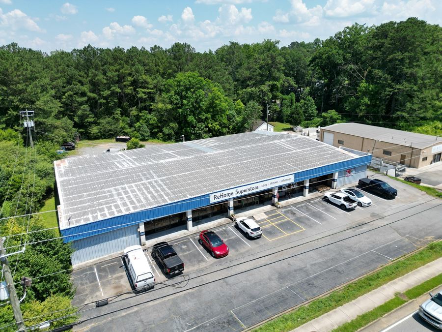 16,110 SF Marietta Retail For Lease