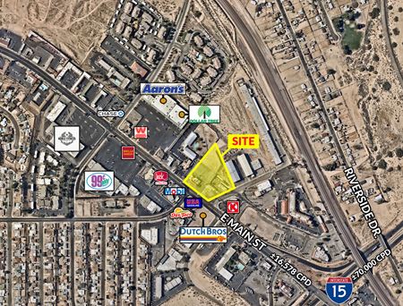 Hard Corner Pad For Lease - Barstow