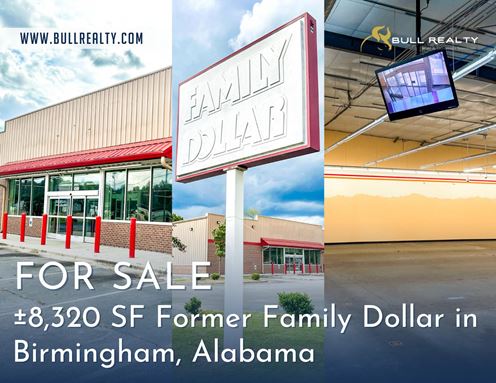 ±8,320 SF Former Family Dollar in Birmingham, AL