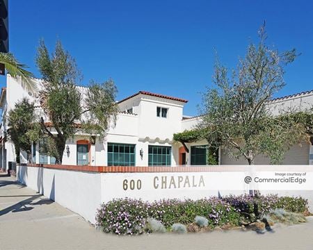 Office space for Rent at 614 Chapala Street in Santa Barbara