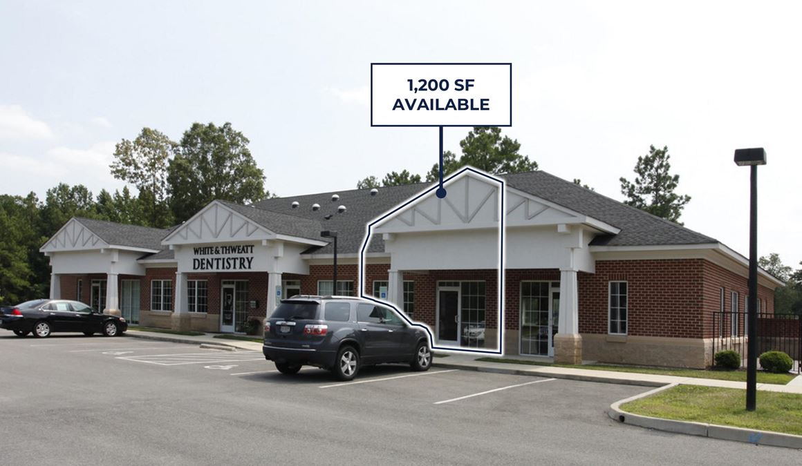 1,200 SF Office For Lease