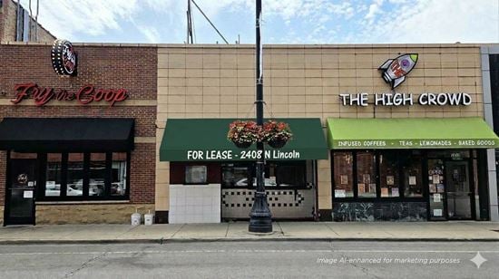Second-Generation/Fast Casual Restaurant Space in Lincoln Park