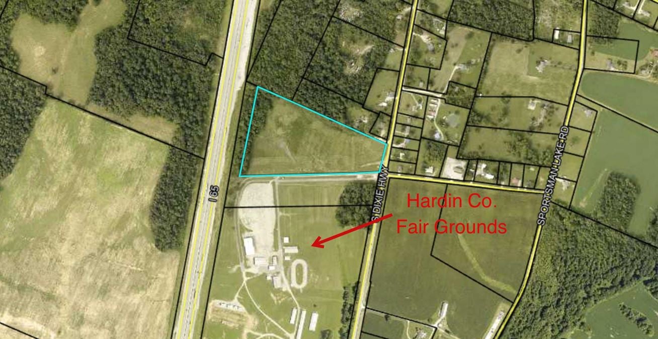 Prime Commercial Lot - 15 Acre Location on South Dixie Highway