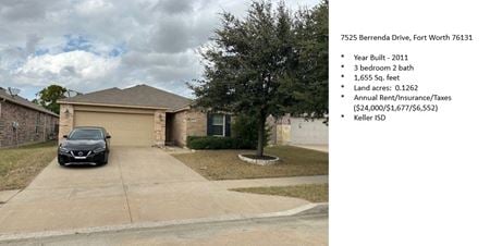 Photo of commercial space at NORTH FT. WORTH RESIDENTIAL INVESTMENT PORTFOLIO in FORT WORTH