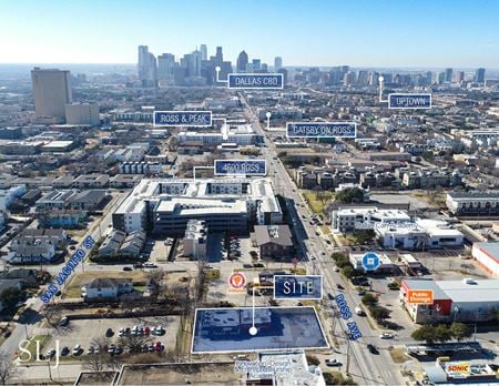 VacantLand space for Rent at Ross Ave & N Prairie Ave in Dallas