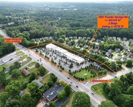 Retail space for Sale at 1887 Powder Springs Rd SW in Marietta